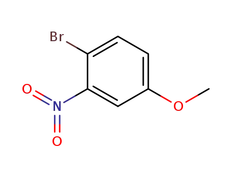 Molecular Structure of 5344-78-5 (4-Bromo-3-nitroanisole)