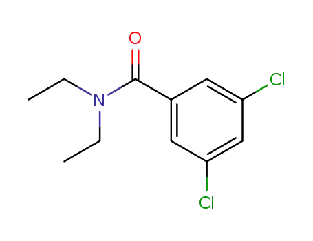 Molecular Structure of 35515-07-2 (Benzamide, 3,5-dichloro-N,N-diethyl-)