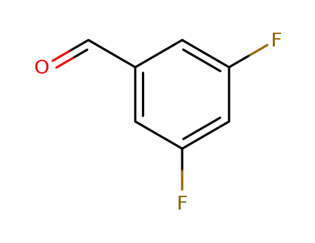 Molecular Structure of 32085-88-4 (3,5-Difluorobenzaldehyde)