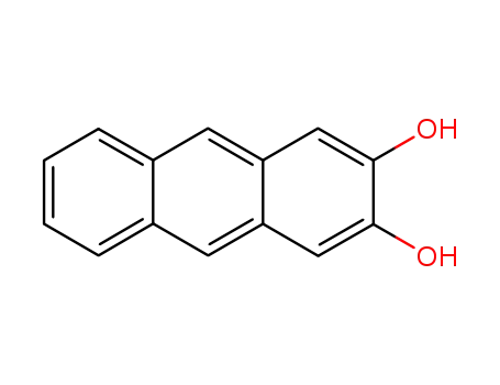 Molecular Structure of 64817-81-8 (2,3-Anthracenediol)