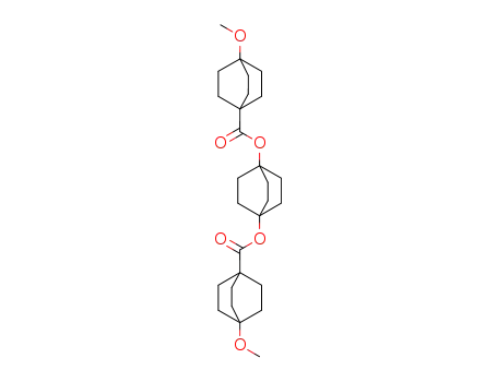 1,4-Bicyclo<2,2,2>oktylen-di-4-methoxybicyclo<2,2,2>oktan-1-carboxylat