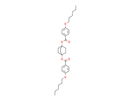 1,4-Bicyclo<2,2,2>oktylen-di-p-hexoxybenzoat