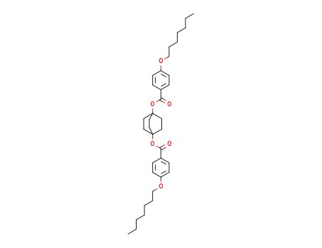 1,4-Bicyclo<2,2,2>oktylen-di-p-heptoxybenzoat