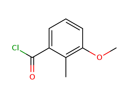 Molecular Structure of 24487-91-0 (2-Methyl-3-methoxybenzoyl chloride)