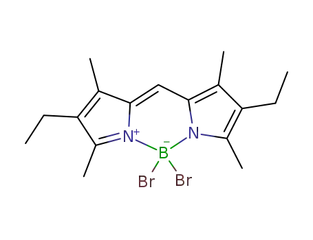 4,4-dibromo-2,6-diethyl-1,3,5,7-tetramethyl-8H-4-bora-3a,4a-diaza-s-indacene