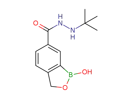 N’-(tert-butyl)-1-hydioxy-1,3-dihydrobenzo[c][1,2]oxaborole-6-carbohyrazide