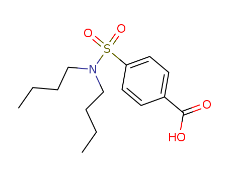 Benzoic acid, p- (dibutylsulfamoyl)- cas  547-35-3