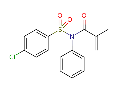 N-(4-chlorophenylsulfonyl)-N-phenylmethacrylamide