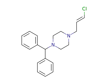 1-[(2E)-3-chloroprop-2-en-1-yl]-4-(diphenylmethyl)piperazine