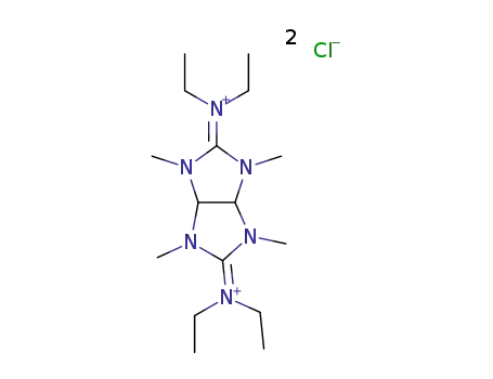 N,N'-{1,3,4,6-tetramethyltetrahydroimidazo-[4,5-d]imidazole-2,5(1H,3H)-diylidene}bis(N-ethylethanoaminium)dichloride
