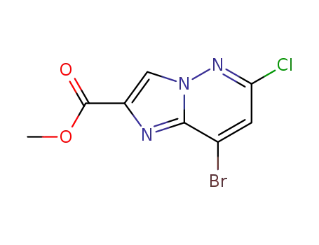 methyl 8-bromo-6-chloroimidazo[1,2-b]pyridazine-2-carboxylate