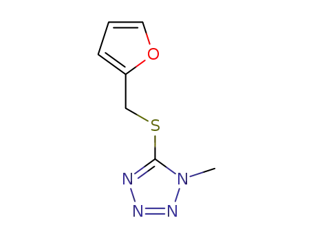 5-(furan-2-ylmethylthio)-1-methyl-1H-tetrazole