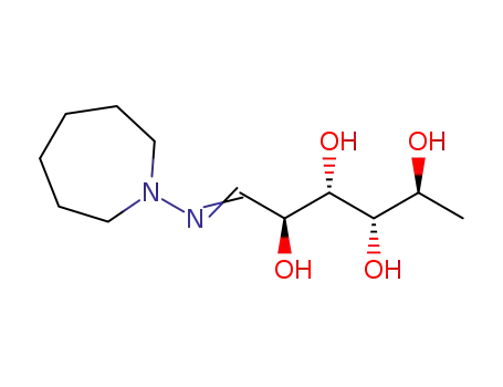 (2S,3S,4S,5S)-1-(azepan-1-ylimino)hexane-2,3,4,5-tetrol