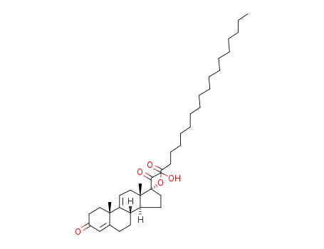 17α-octadecanoyloxy-21-hydroxy-pregna-4,9(11)-diene-3,20-dione