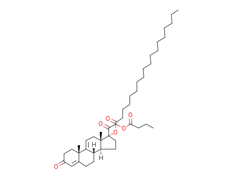17α-octadecanoyloxy-21-butanoyloxy-pregna-4,9(11)-diene-3,20-dione