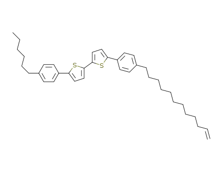 5-((4-dodec-11-en-1-yl)phenyl)-5’-(4-hexylphenyl)-2,2’-bithiophene