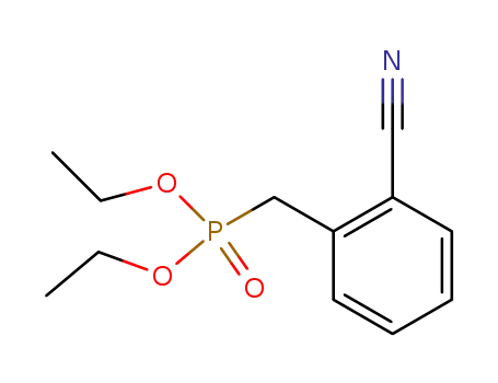 2-cyano-benzylphosphonic acid diethyl ester