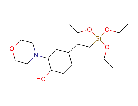 2-morpholino-4-(2-triethoxysilylethyl)cyclohexan-1-ol