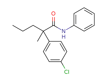 2-(4-chlorophenyl)-2-methyl-N-phenylpentanamide