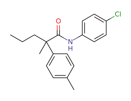 N-(4-chlorophenyl)-2-methyl-2-(p-tolyl)pentanamide