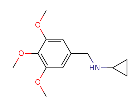 Benzenemethanamine,N-cyclopropyl-3,4,5-trimethoxy- cas  14471-17-1