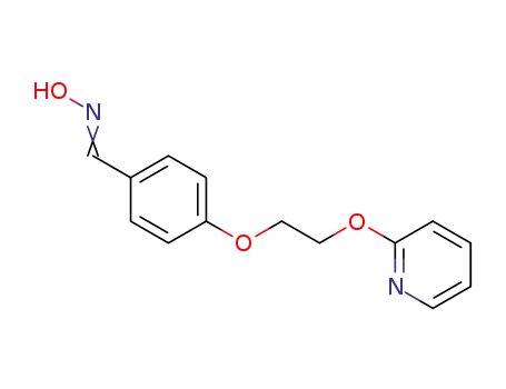 4-(2-(2-pyridinyloxy)ethoxy)benzaldehyde oxime