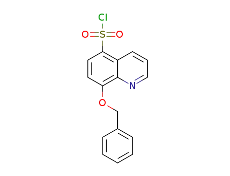 8-(benzyloxy)quinoline-5-sulfonyl chloride