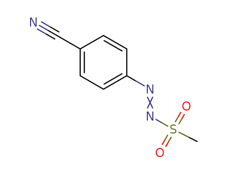 1-(methylsulfonyl)-2-(4-cyanophenyl)diazene