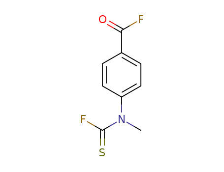 4-((fluorocarbonothioyl)(methyl)amino)benzoyl fluoride