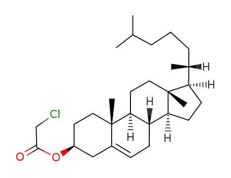 Cholest-5-en-3-ol (3b)-, 3-(2-chloroacetate)