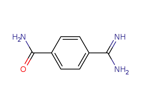 Molecular Structure of 54050-86-1 (4-AMIDINOBENZAMIDE HYDROCHLORIDE)