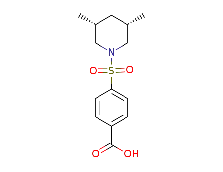 cis-4-((3,5-dimethylpiperidin-1-yl)sulfonyl)benzoic acid
