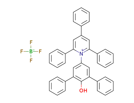 1-(3,5-diphenyl-4-hydroxyphenyl)-2,4,6-triphenylpyridin-1-ium tetrafluoroborate
