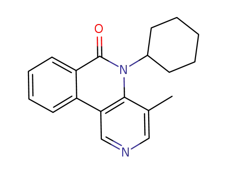 5-cyclohexyl-4-methylbenzo[c][1,6]naphthyridin-6(5H)-one