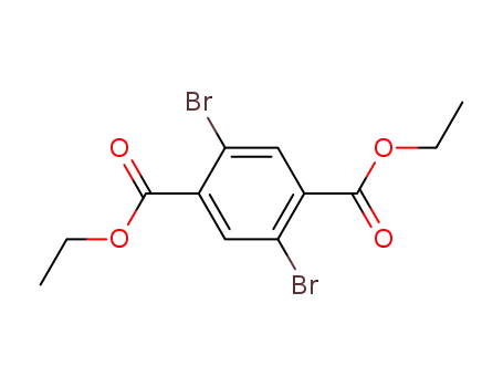 Molecular Structure of 18013-97-3 (2,5-Dibromoterephthalic acid diethyl ester)