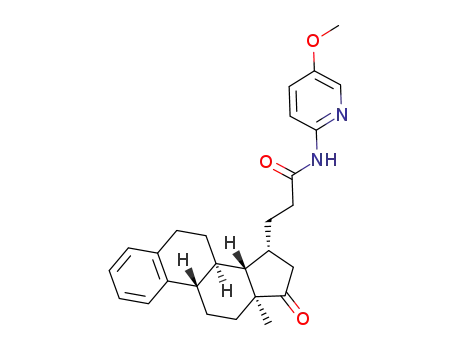 N-(5-methoxypyridin-2-yl)-3-((13S,15R)-13-methyl-17-oxo-7,8,9,11,12,13,14,15,16,17-decahydro-6H-cyclopenta[a]phenanthren-15-yl)propanamide