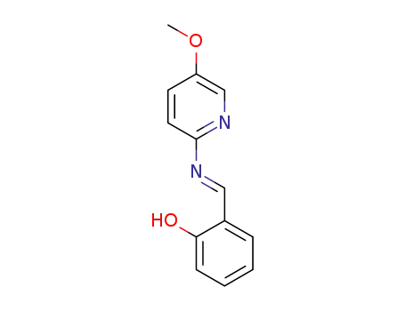 (E)-2-(((5-methoxypyridin-2-yl)imino)methyl)phenol