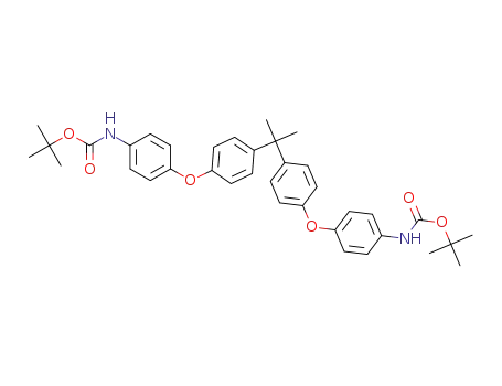 2,2'-bis{4-[4-(t-butoxycarbonylamino)phenoxy]phenyl}propane