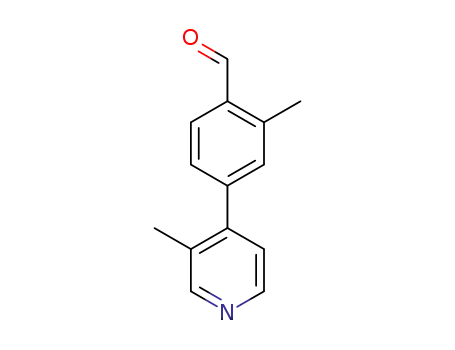 2-methyl-4-(3-methylpyridin-4-yl)benzaldehyde