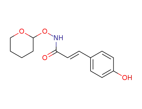 (E)-3-(4-hydroxyphenyl)-N-((tetrahydro-2H-pyran-2-yl)oxy)acrylamide