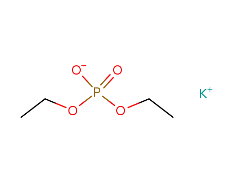 Molecular Structure of 53971-30-5 (potassium diethyl phosphate)