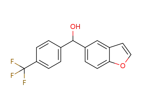 benzofuran-5-yl(4-(trifluoromethyl)phenyl)methanol