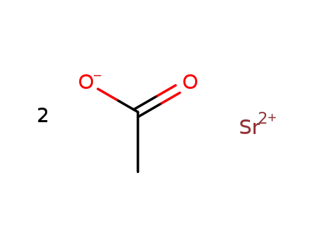 Molecular Structure of 543-94-2 (STRONTIUM ACETATE)