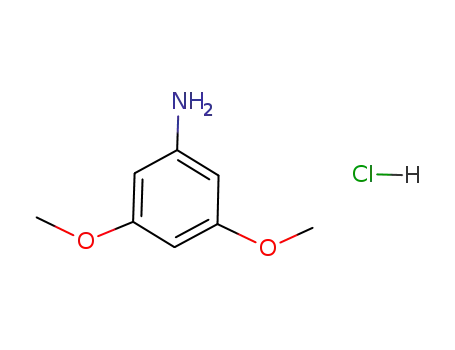 Molecular Structure of 40891-33-6 (3,5-dimethoxyaniline hydrochloride)