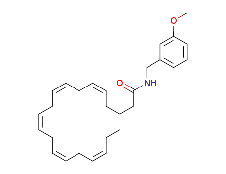 N-(3-methoxybenzyl)icosa-5Z,8Z,11Z,14Z,17Z-pentaenamide