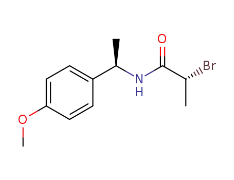 (R,R)-2-bromo-N--1-(4-methoxyphenylethyl)propanamide