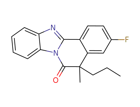 3-fluoro-5-methyl-5-propylbenzo[4,5]imidazo[2,1-a]isoquinolin-6(5H)-one