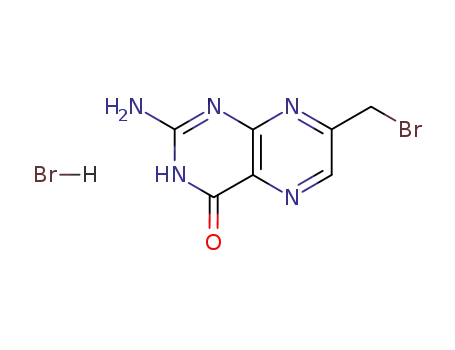 2-amino-7-(bromomethyl)pteridin-4(3H)-one hydrobromide