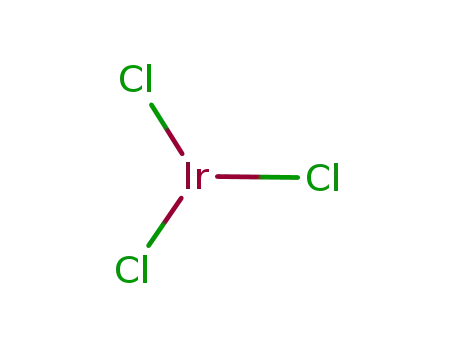 Molecular Structure of 10025-83-9 (Iridium trichloride)
