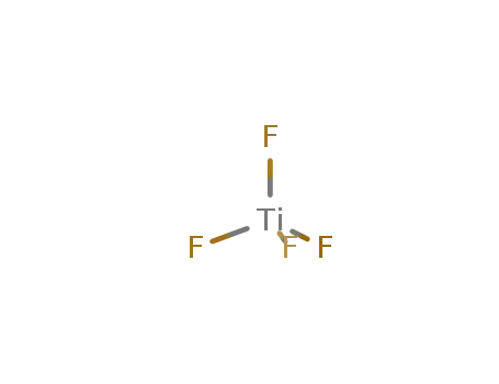 Molecular Structure of 7783-63-3 (Titanium tetrafluoride)